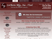 Tablet Screenshot of lorbern.com